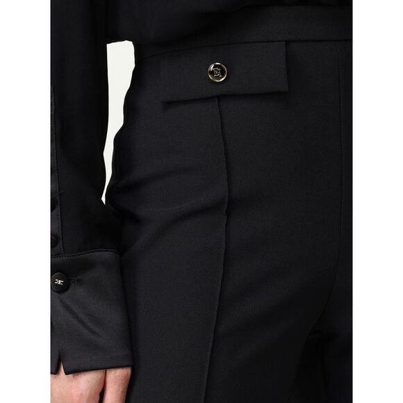 Elisabetta Franchi Pants Woman Black